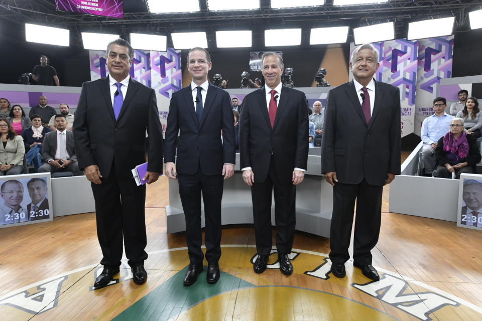 La alfombra roja del segundo debate presidencial