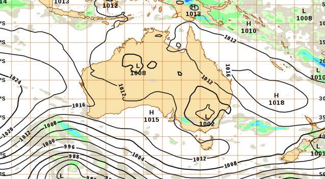 Rain will start to develop in the morning, but will become stronger by the afternoon. Photo: BOM