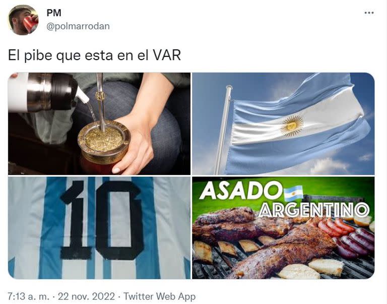 Los memes de Argentina - Arabia Saudita