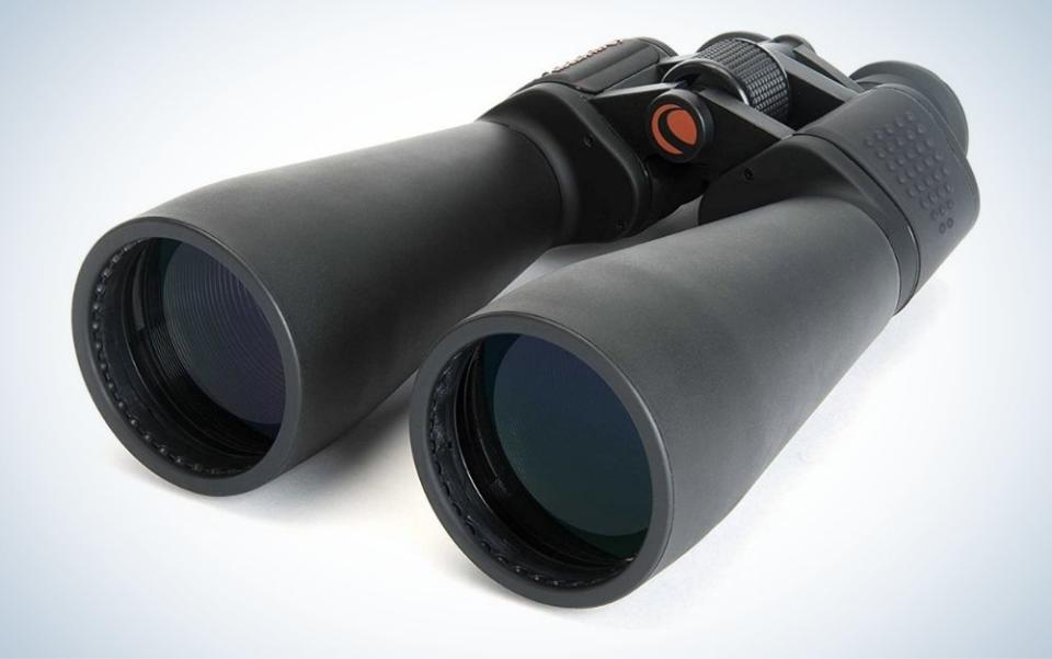 The Celestron SkyMaster 25x70 binoculars are the best for stargazing at a budget price. 