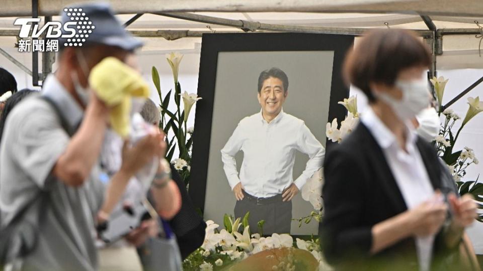 日本政府今日拍板定案，將為安倍舉行國葬。（圖／達志影像美聯社）
