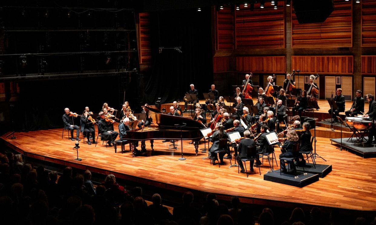 <span>Invigorating … the Orchestra of the Age of Enlightenment and András Schiff at Queen Elizabeth Hall in London.</span><span>Photograph: Sarah Louise Bennett</span>