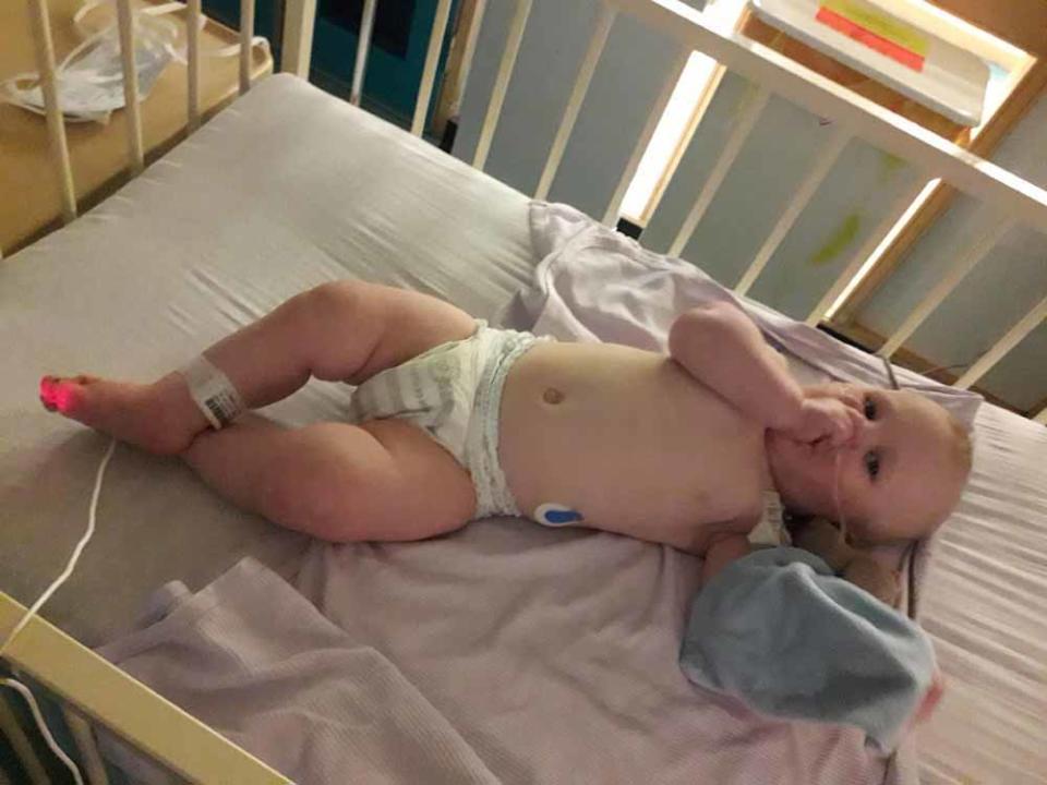 Arran was diagnosed with respiratory syncytial virus (Collect/PA Real Life).