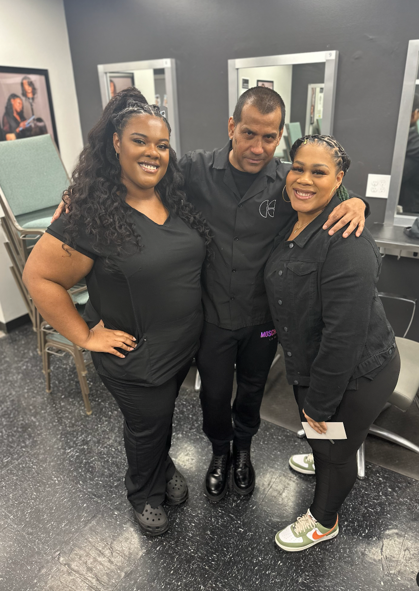 Beyoncé's stylist Neal Farinah, Jacora Smart and sister Jacolyn