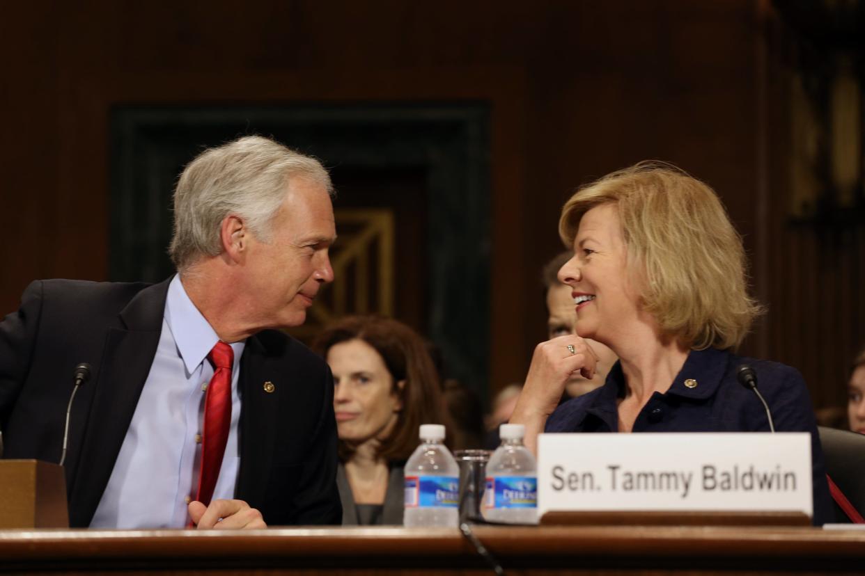 Ron Johnson Tammy Baldwin