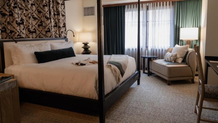 Retreat guests stay in rooms at the Auberge Collection&#x002019;s Madeline Hotel. - Credit: Resert