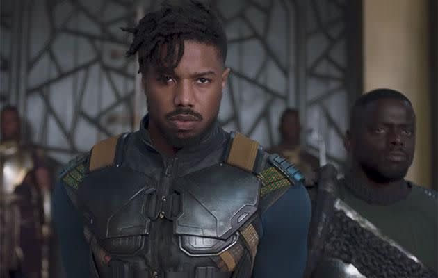 The film also stars Michael B. Jordan. Source: Marvel Studios