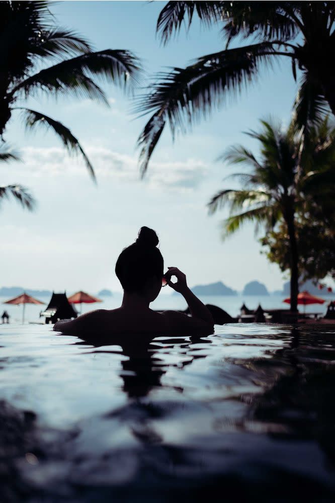 Poolside overlooking the Andaman Sea, Krabi. | Stan Nalewski