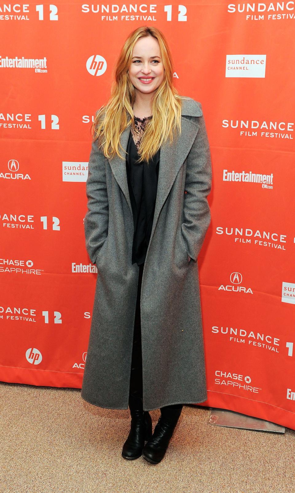 Dakota Johnson at Sundance Film Festival, January 2012