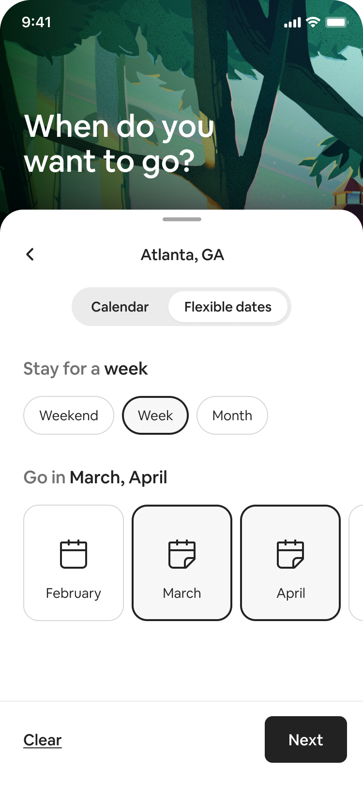 Airbnb launched flexible option offering on February 23, 2021 as more users requested open-ended stays.