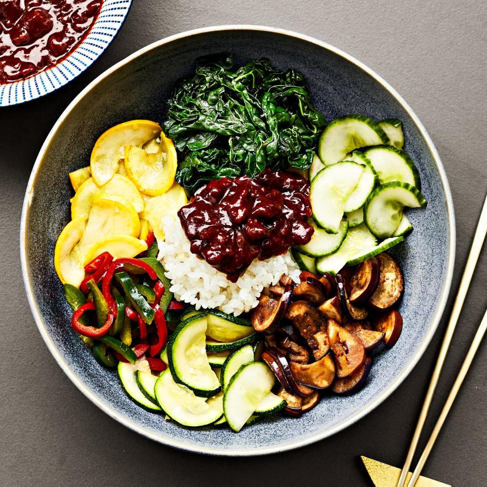 Summer Vegetable Bibimbap