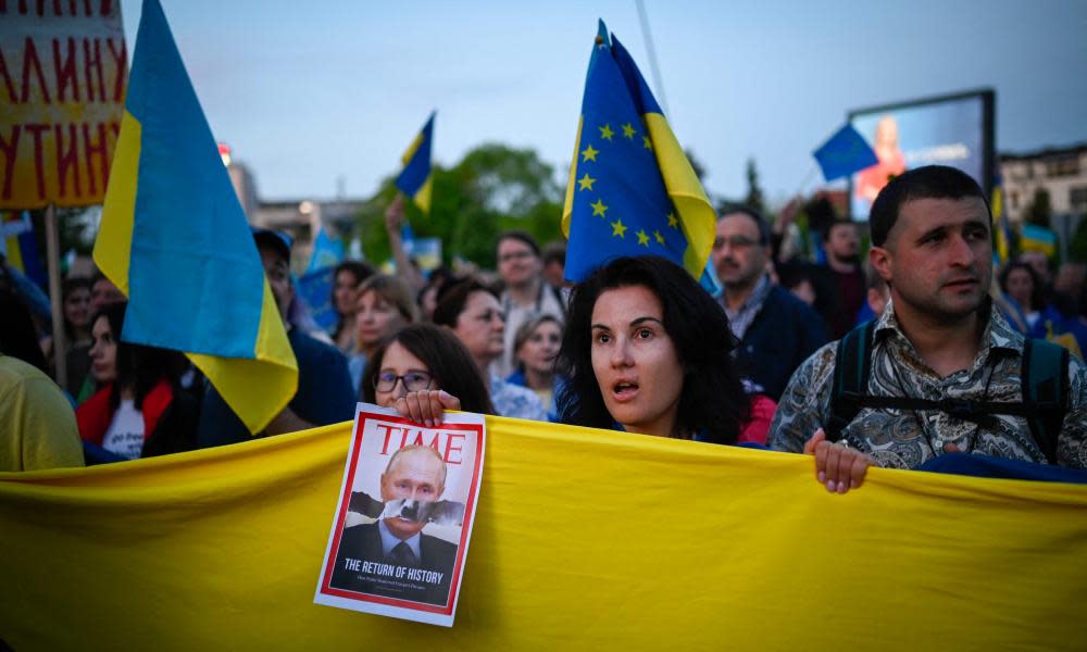 <span>Photograph: Nikolay Doychinov/AFP/Getty Images</span>