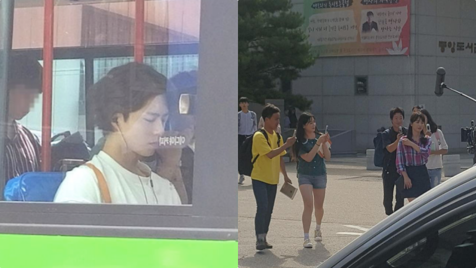 由宋慧喬搭檔朴寶劍主演的愛情故事《男朋友》尚未播出卻已經大熱，最近韓網上流傳出了新劇拍攝的劇透照。