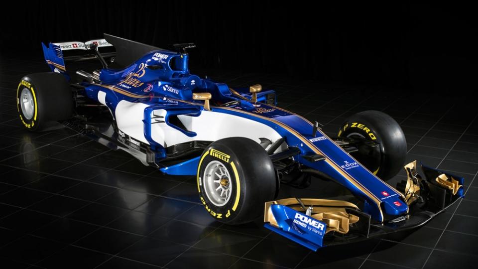 Sauber車隊公布今年F1新賽車照片