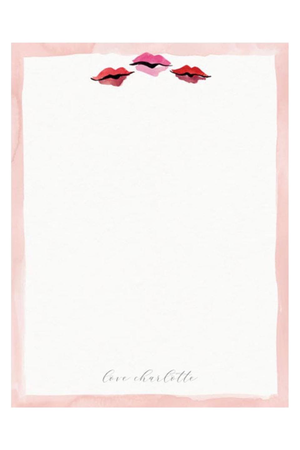 Lips, Lips, Lips Stationary