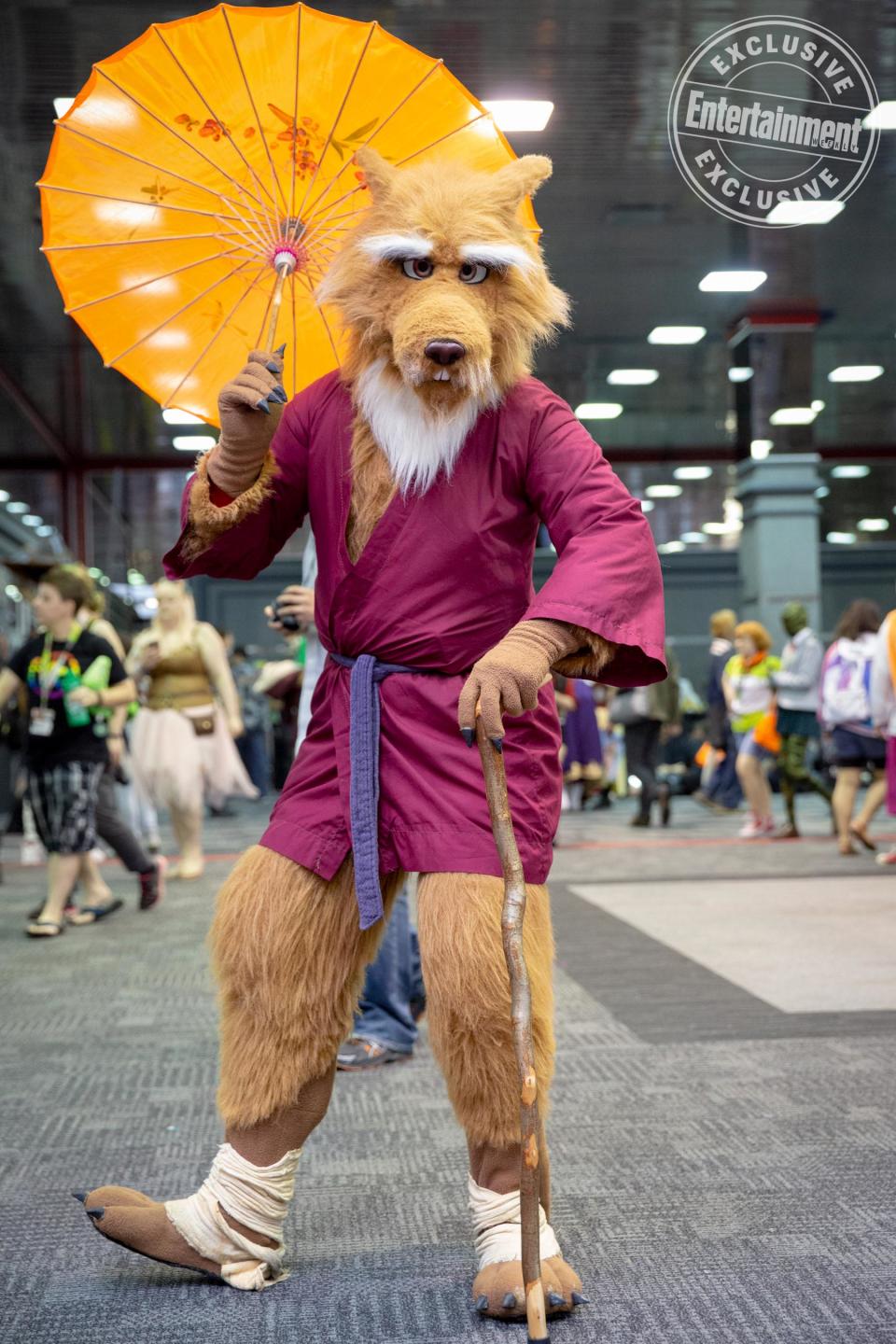 Master Splinter from Teenage Mutant Ninja Turtles cosplayer