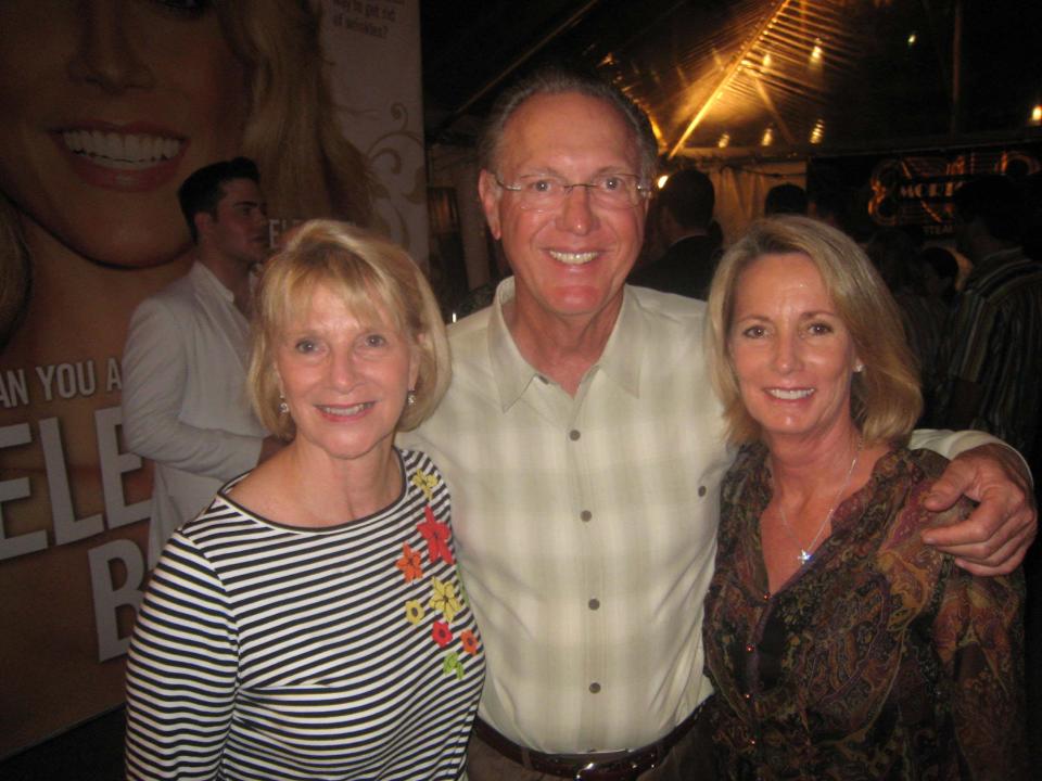 Susan Whelchel with husband John and former Junior League President Barbara Hill at a Junior League of Boca Raton event in 2008.