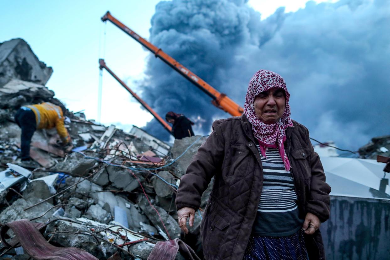 Hatay was near the epicentre of the earthquake (EPA)