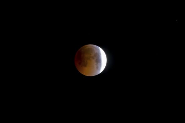 India Kashmir Lunar Eclipse