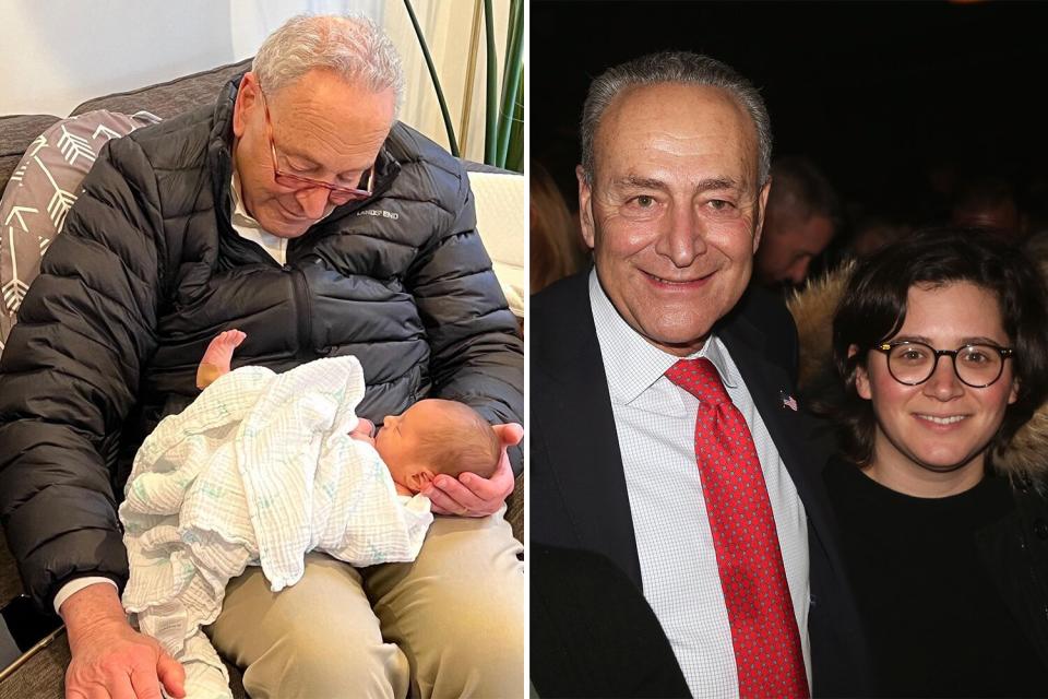 Senator Chuck Schumer Celebrates Birth of Third Grandchild, Daughter Alison's Baby Boy Henry