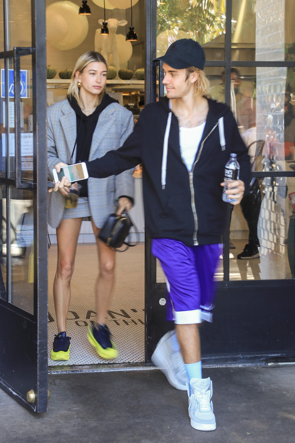 The couple pictured in Los Angeles last week. Photo: Getty