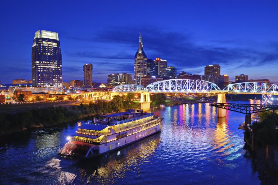 <p>Enjoy an unforgettable experience in the home of country music if you visit Nashville in June 2018. You’ll be there in time for the CMA Music Festival; four days of great music, food and more. A <a rel="nofollow noopener" href="https://www.americansky.co.uk/louisiana-holidays/new-orleans/self-drive-a-taste-of-the-south-tour" target="_blank" data-ylk="slk:seven night tour;elm:context_link;itc:0;sec:content-canvas" class="link ">seven night tour</a> of the South starting in Nashville and ending in New Orleans costs from £1,279 per person.<br><br></p>