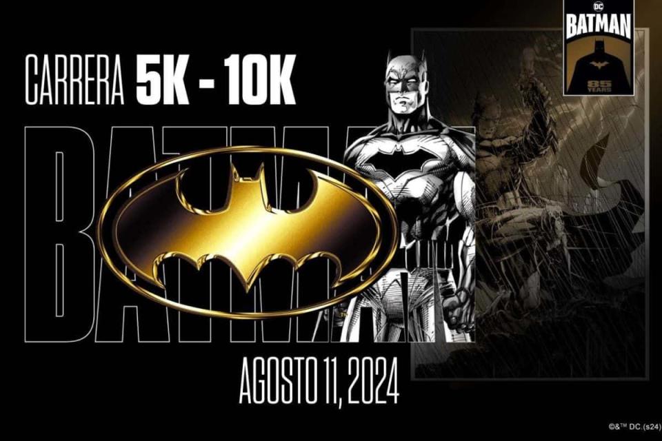 carrera batman 2024 cdmx