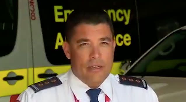 NSW Ambulance Inspector Luke Wiseman said no triple-0 call had been made about the incident. Source: 7News