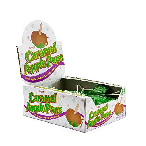 1) Tootsie Roll Caramel Pops