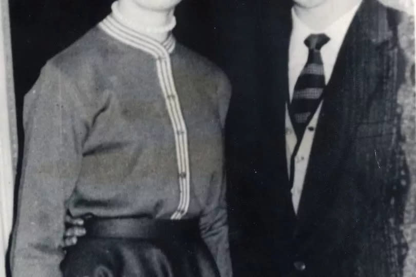 victim Thomas Guyan with his wife Margaret who was Burnett's lover