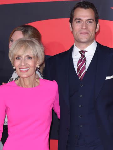 <p>Karwai Tang/WireImage</p> Henry Cavill and his mom Marianne Cavill arrive for the European premiere of 'Batman V Superman: Dawn Of Justice' on March 22, 2016 in London, England.