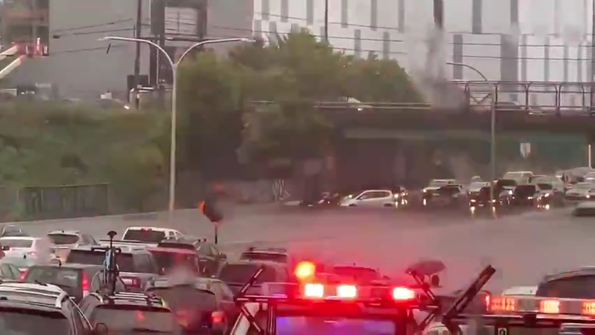 Traffic was brought to a standstill on Labor Day last year as floodwaters inundated Routes 95 and 195 through Providence.