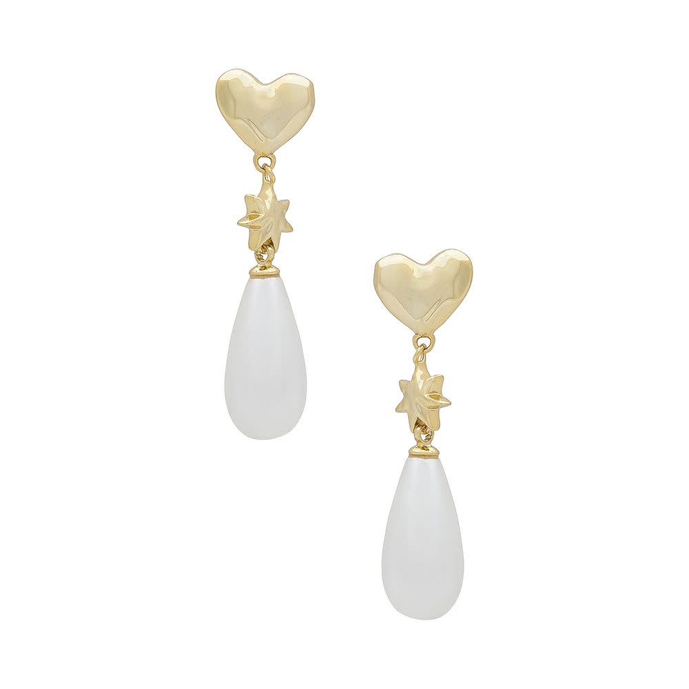 <p><a href="https://go.redirectingat.com?id=74968X1596630&url=https%3A%2F%2Fwww.revolve.com%2Fluv-aj-the-pearl-star-studs-in-gold%2Fdp%2FLUVA-WL759%2F%3Fd%3DWomens%26page%3D1%26lc%3D36%26itrownum%3D9%26itcurrpage%3D1%26itview%3D05&sref=https%3A%2F%2Fwww.elle.com%2Ffashion%2Fshopping%2Fg31157773%2Faffordable-jewelry-brands%2F" rel="nofollow noopener" target="_blank" data-ylk="slk:Shop Now;elm:context_link;itc:0;sec:content-canvas" class="link rapid-noclick-resp">Shop Now</a></p><p>The Pearl Star Studs </p><p>Revolve.com</p><p>$80.00</p>