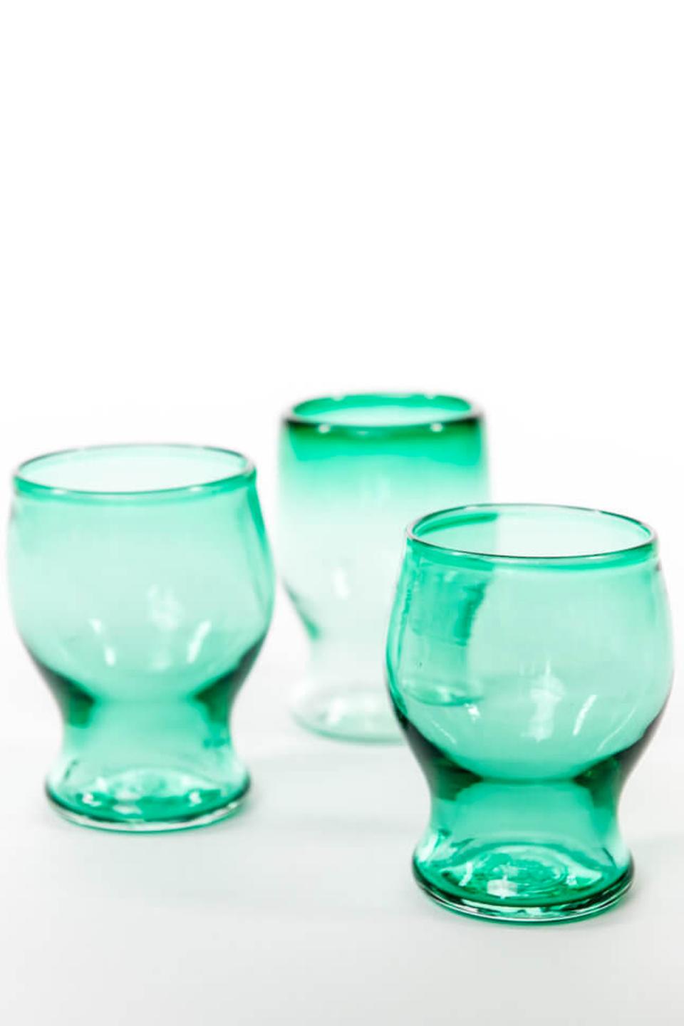 13) Original Green Goblet