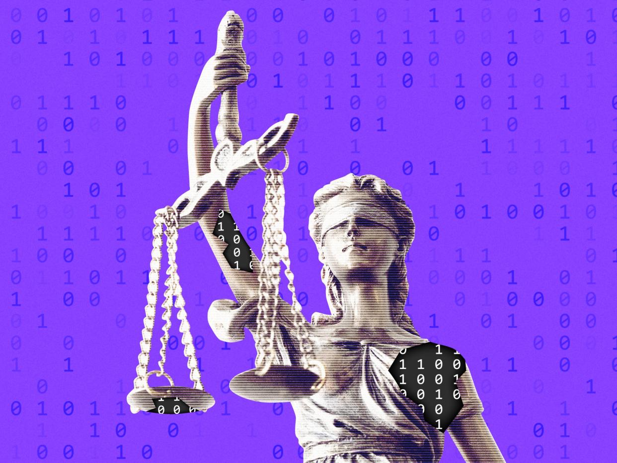 legal tech lady justice code 4x3