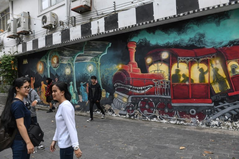 Ho Chi Minh City in Vietnam has several hubs for graffiti and street art, such as '3A Station', a collection of colonial buildings that were reportedly occupied by the CIA during the Vietnam War