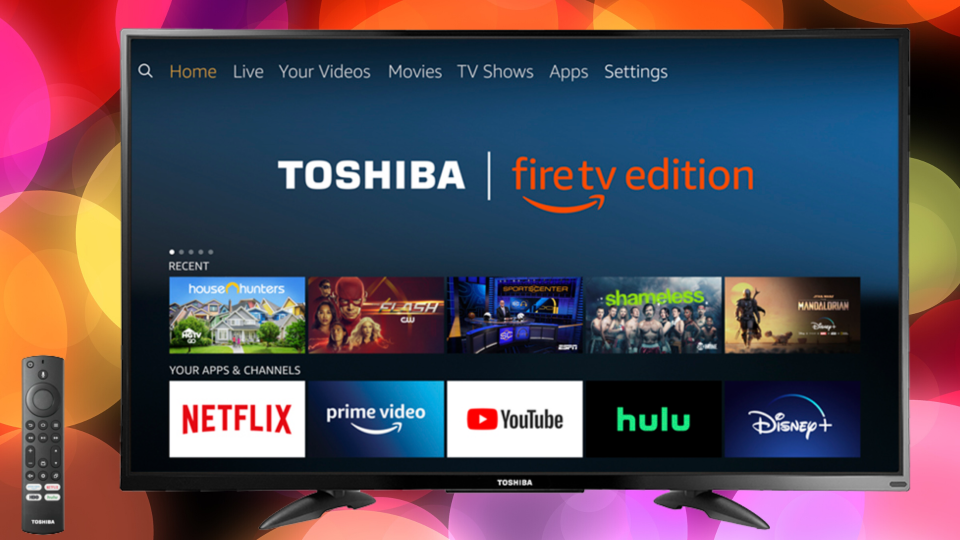Save $80 on this 55-inch Fire TV Edition 4K TV. (Photo: Amazon)