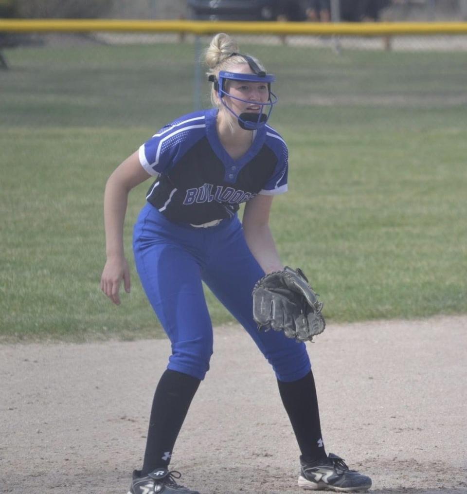 Senior Emily Van Daele and the Inland Lakes softball team reached the regional championship game on Saturday. However, the Bulldogs suffered a 13-10 loss to the Hillman Tigers in a Division 4 final at Pellston.