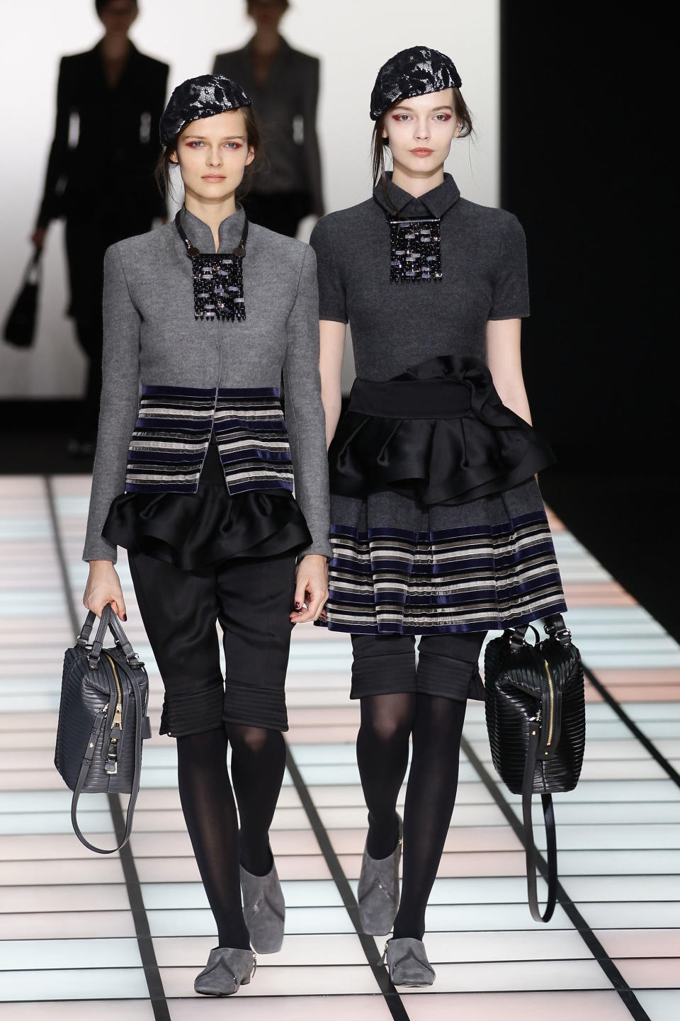 Emporio Armani: Runway - Milan Fashion Week Womenswear Autumn/Winter 2012/2013