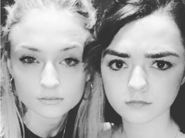 We've seen these two actresses grow up in Game of Thrones. Source: Instagram