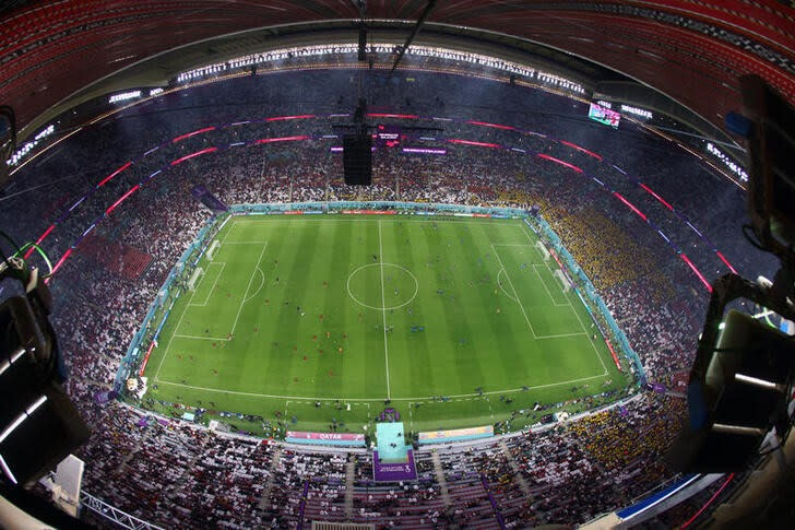 Foto del domingo del estadio antes del inicio del Mundial de Qatar