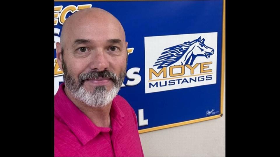 John Bannister is the new principal at Moye Elementary School.