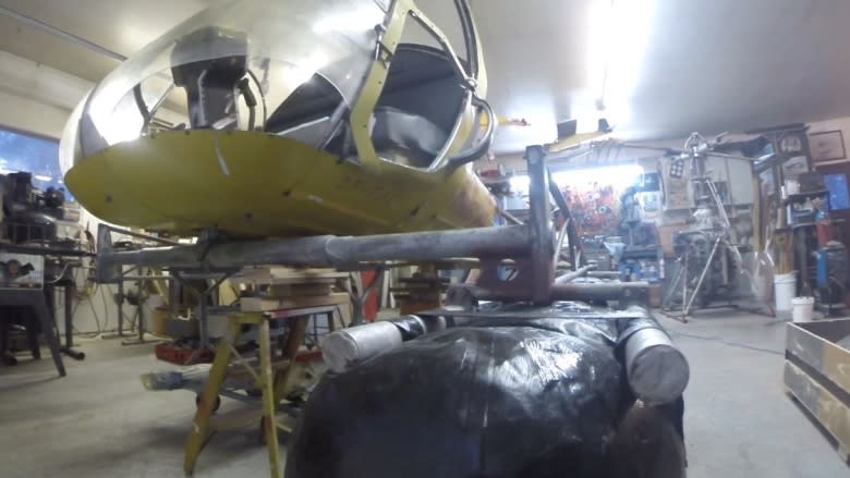 Yukoner restores helicopter that crashed in 1952