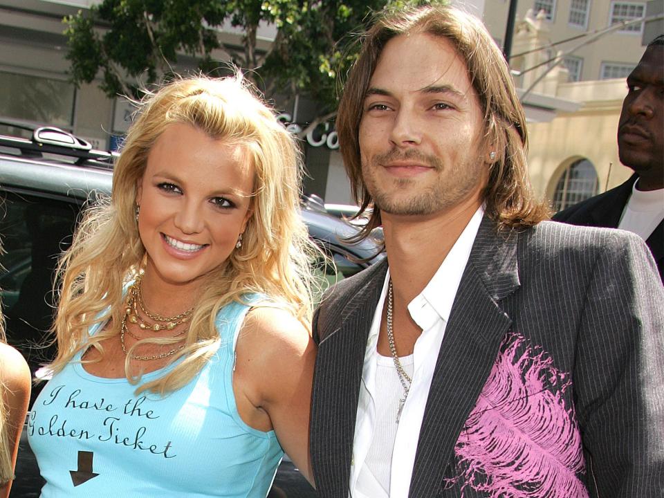 Britney Spears and Kevin Federline in 2005.