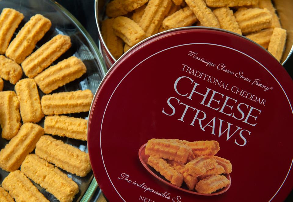 Mississippi-made cheese straws are a must for any holiday gathering.