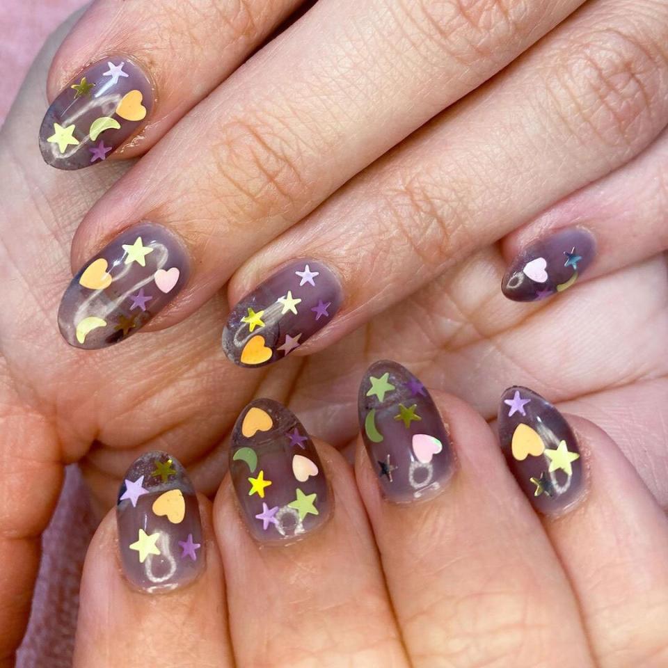 Halloween Nails - Pisces