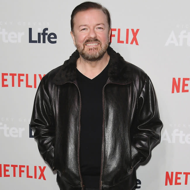 Ricky Gervais credit:Bang Showbiz