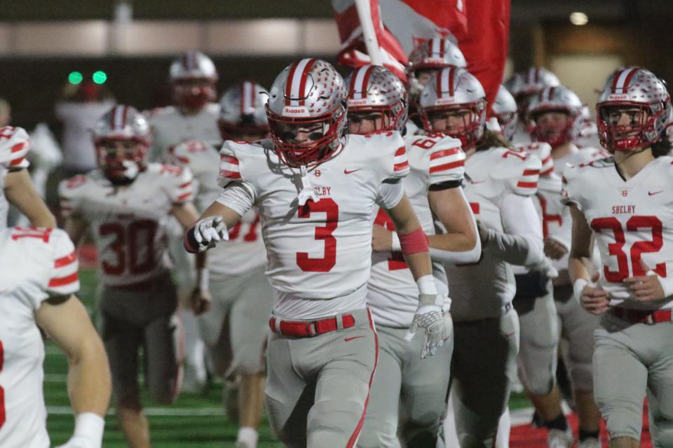 The Shelby Whippets saw their season come to a close with a 50-14 loss in the Division IV Region 14 semifinals on Friday night.
