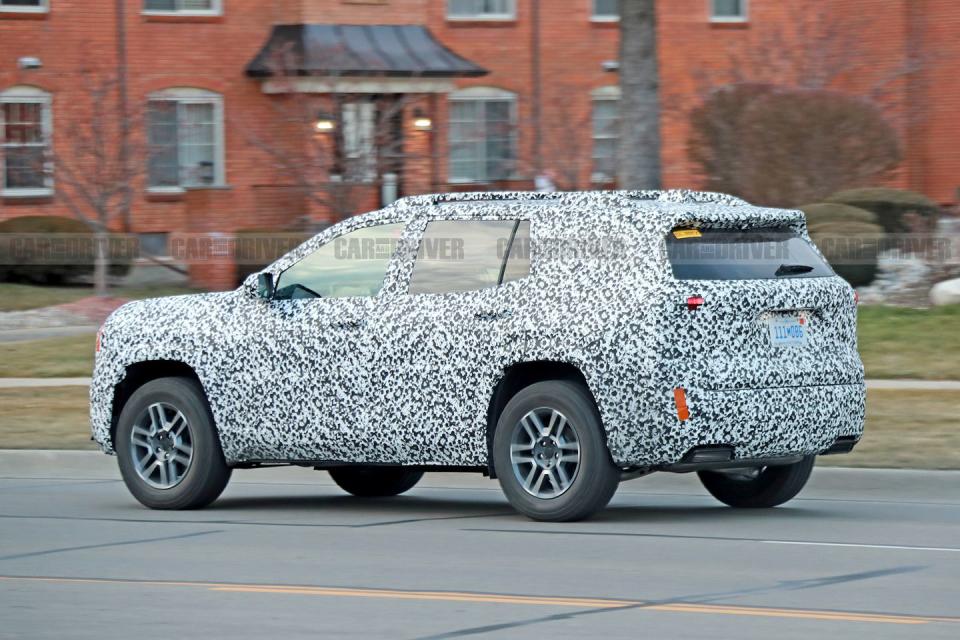 2025 gmc terrain spy photo exterior tear