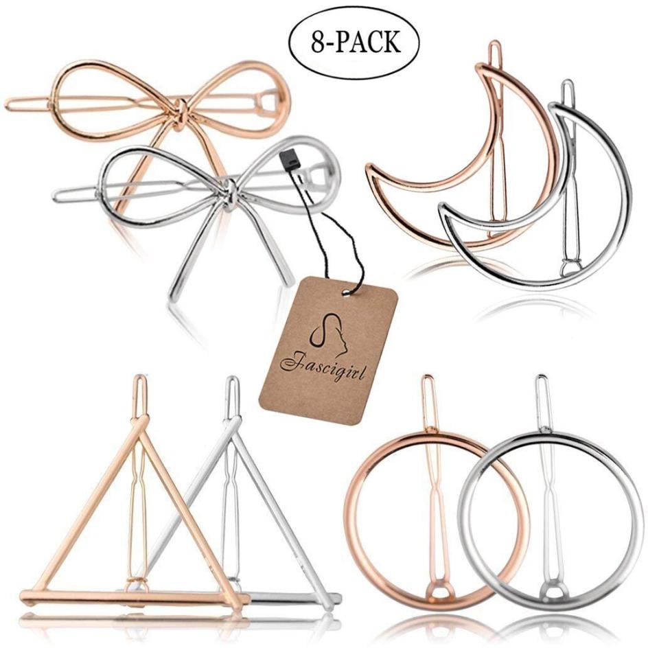 8-Piece Metal Hair Pins